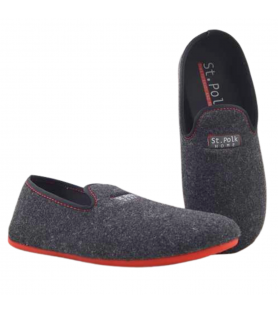 zapatillas de casa cerradas, zapatillas de casa hombre, slippers hombre, slippers grises