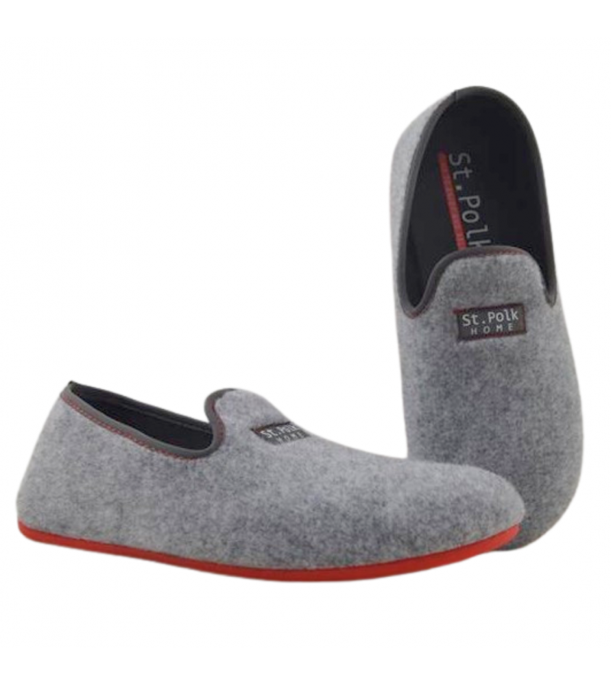 zapatillas de casa grises, slippers grises, zapatillas de casa hombre, slippers hombre