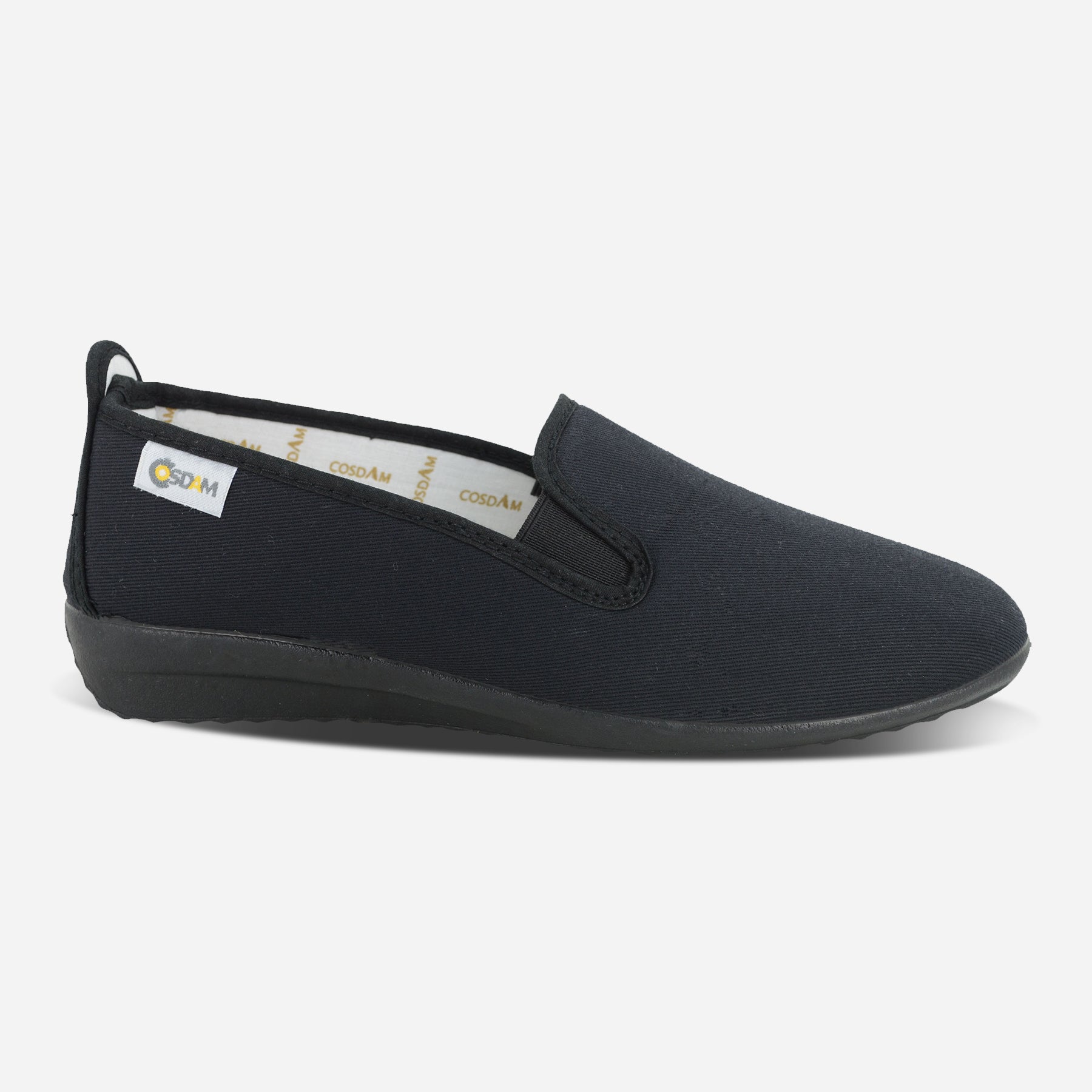 Zapatas de lona cerradas mujer 0100 KUNG-FU NEGRO