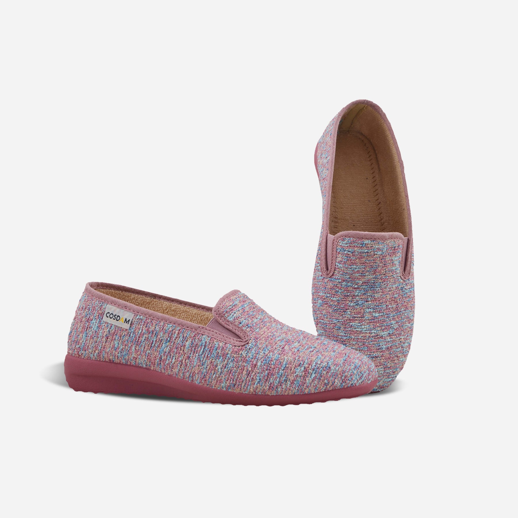Zapatillas de lona cerradas mujer 0106 FARESE LAVANDA