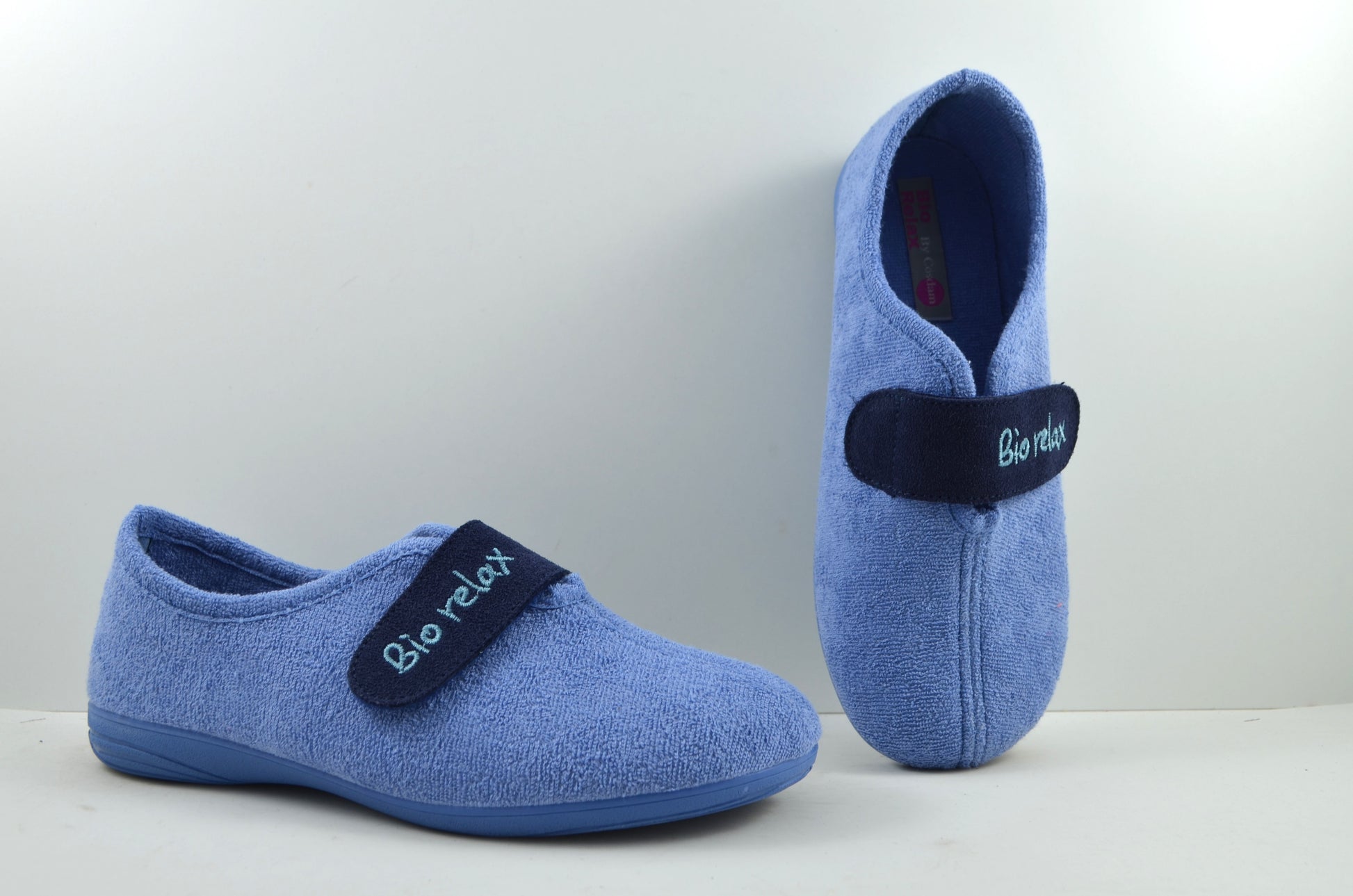 Zapatillas de casa cerradas mujer 13001 RIZO INDIGO