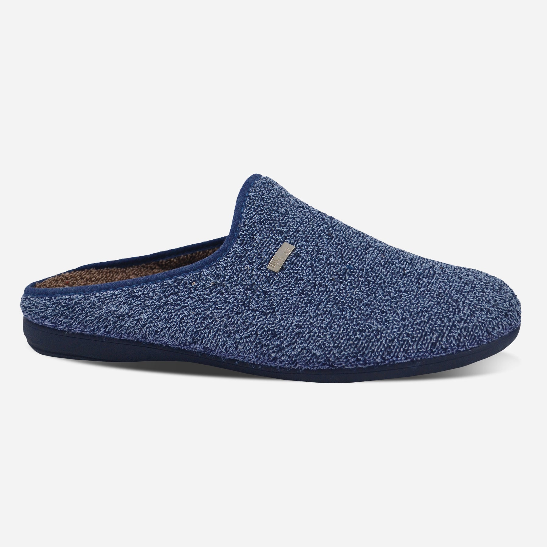 Zapatillas de casa hombre 13501.2 RIZO BICOLOR MARINO