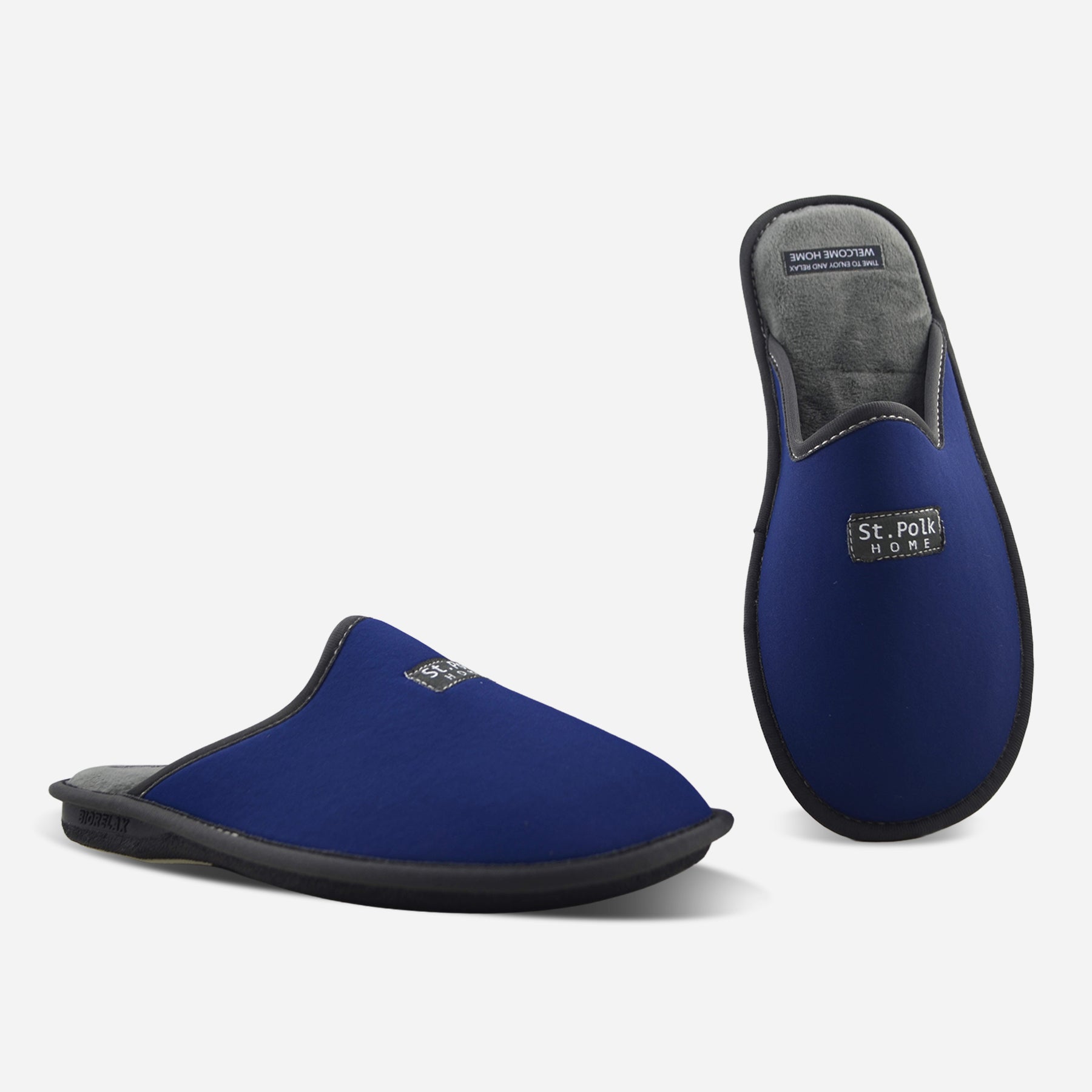 Zapatillas de casa hombre. 1493 LYCRA MARINO