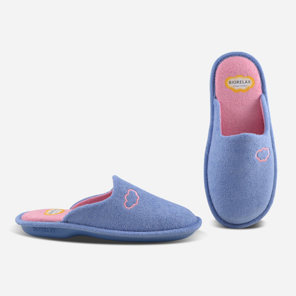 Zapatillas de casa mujer 4026.2 RIZO INDIGO