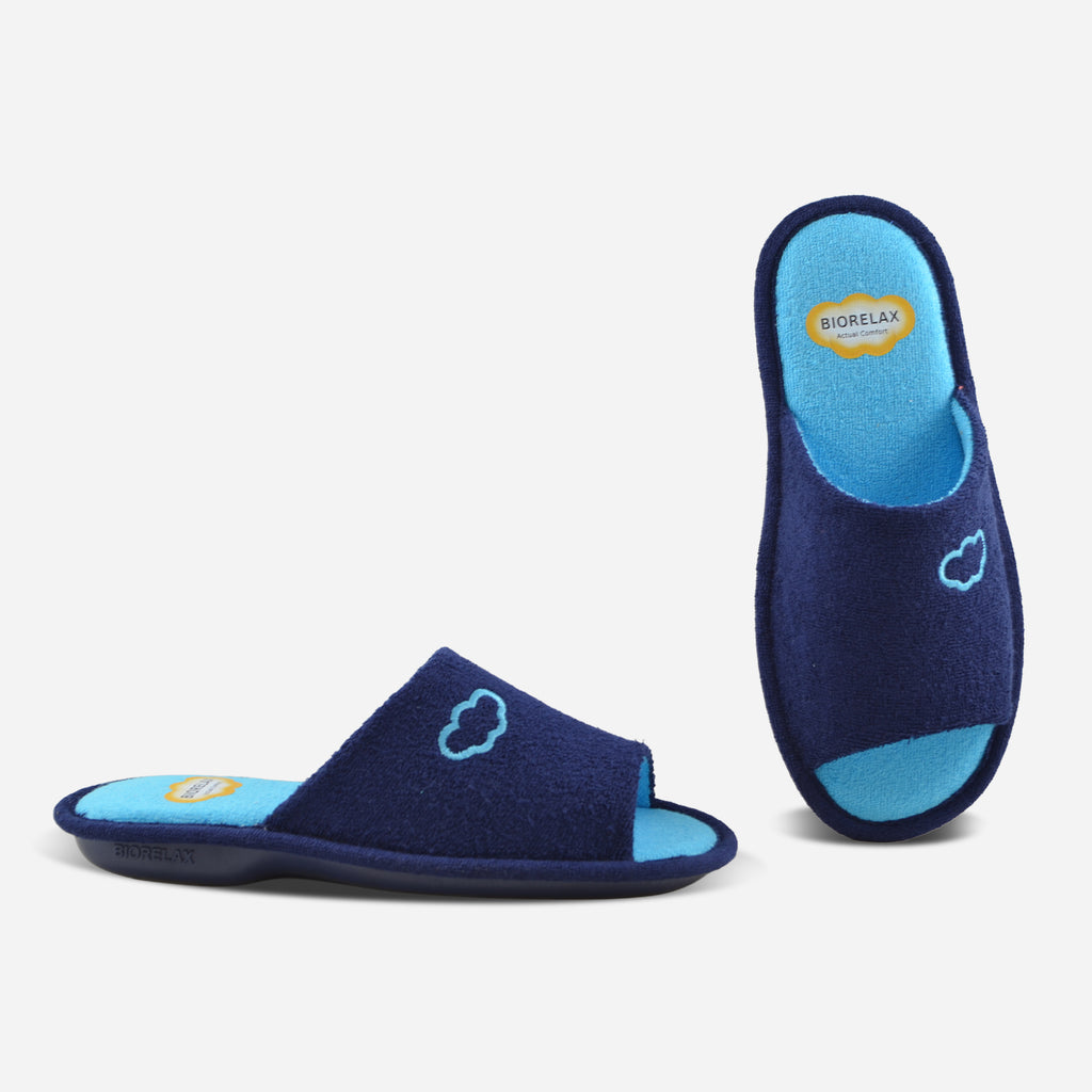 Zapatillas de casa mujer 4027 RIZO MARINO