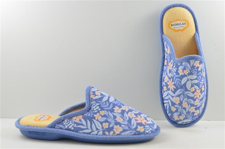 Zapatilla de casa mujer 4103.2 FLOWERS INDIGO