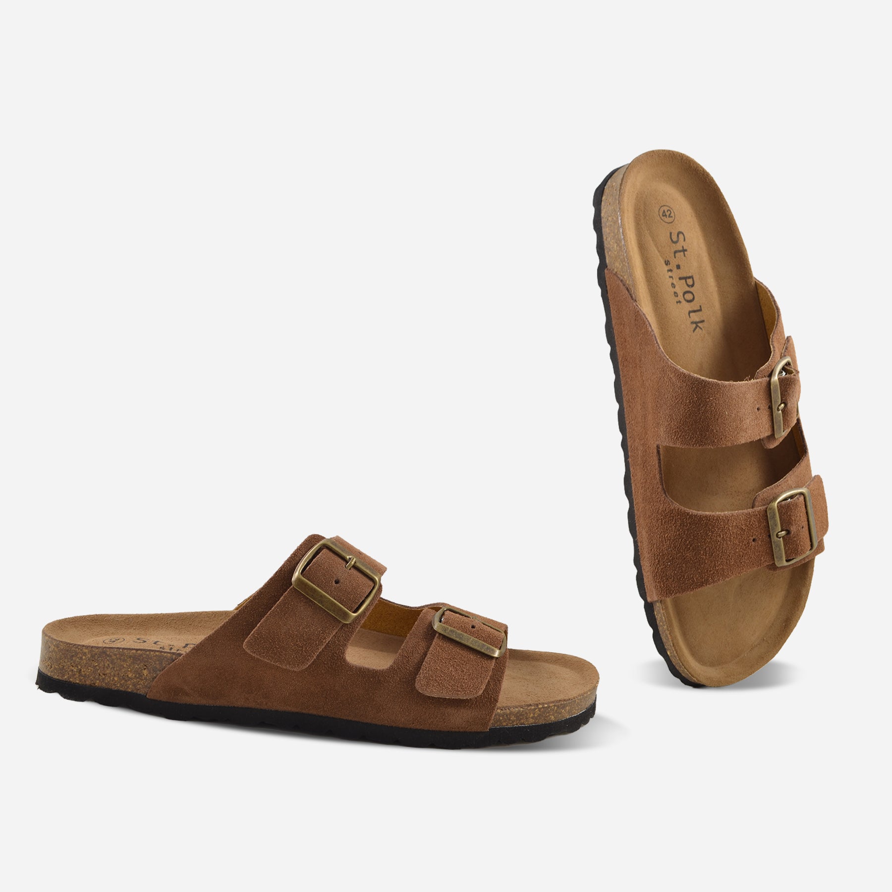 523015C SERRAJE MARRON SANDALIA BIO UNISEX