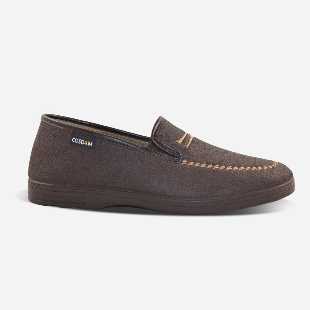 Zapatillas de hombre 0681 TORO MARRON