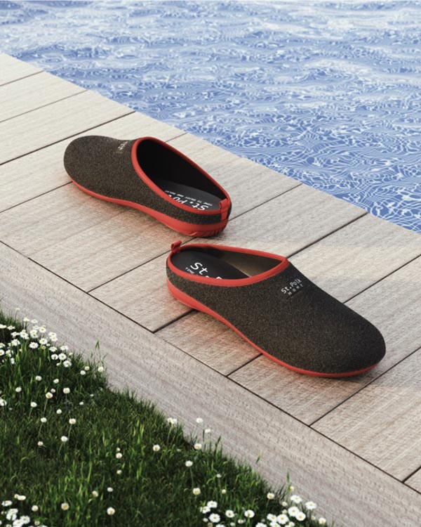 Slippers para piscina y superficies húmedas